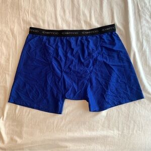 Men’s Exofficio Boxer Brief Underwear Blue XL